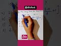 Arithmatic Progression|#mathematics#shorts
