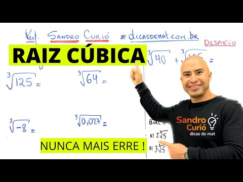 Vídeo: Qual é a raiz cúbica de 40 na forma radical?