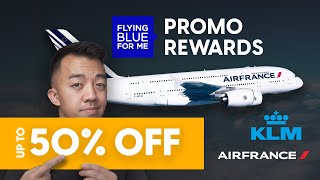 50% off flights to Europe with Flying Blue Promo Rewards (Air France   KLM)