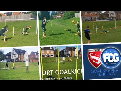 Goalkeeper Training | Ideas Drills and Skills with an academy keeper