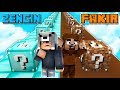 FAKİR ŞANS BLOK VS ZENGİN ŞANS BLOK! 😱 - Minecraft