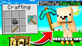 how to download baby mode mod in minecraft | how to download baby mode mod in minecraft pe screenshot 4