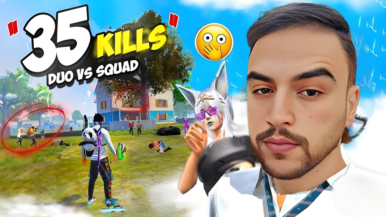 اول مره اجرب فري فاير وجبت 35 قتله مسسستحيل 😱 | free fier