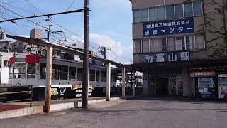 【パト電！】7000形7012編成富山駅行き南富山駅前停留所発車