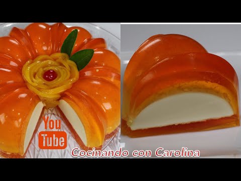 GELATINA FLOTATINA CON QUESO CREMA - YouTube