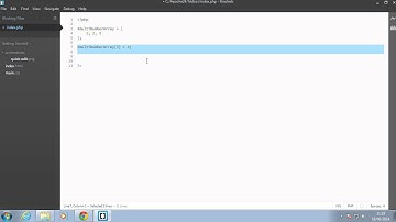 Php Tutorial - Array push and pop