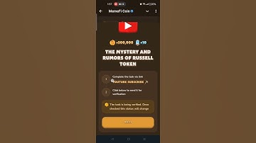 THE MYSTERY AND RUMORS OF RUSSELL TOKEN | Memefi New Video Code | MEMEFI