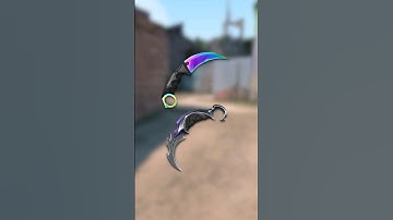 CS:GO vs VALORANT | Karambit Knife Skins