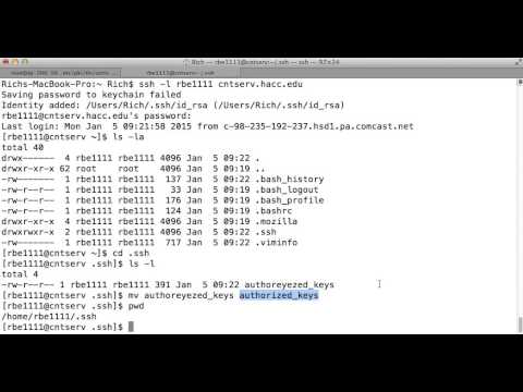 Linux: troubleshooting ssh authenitcation key issues
