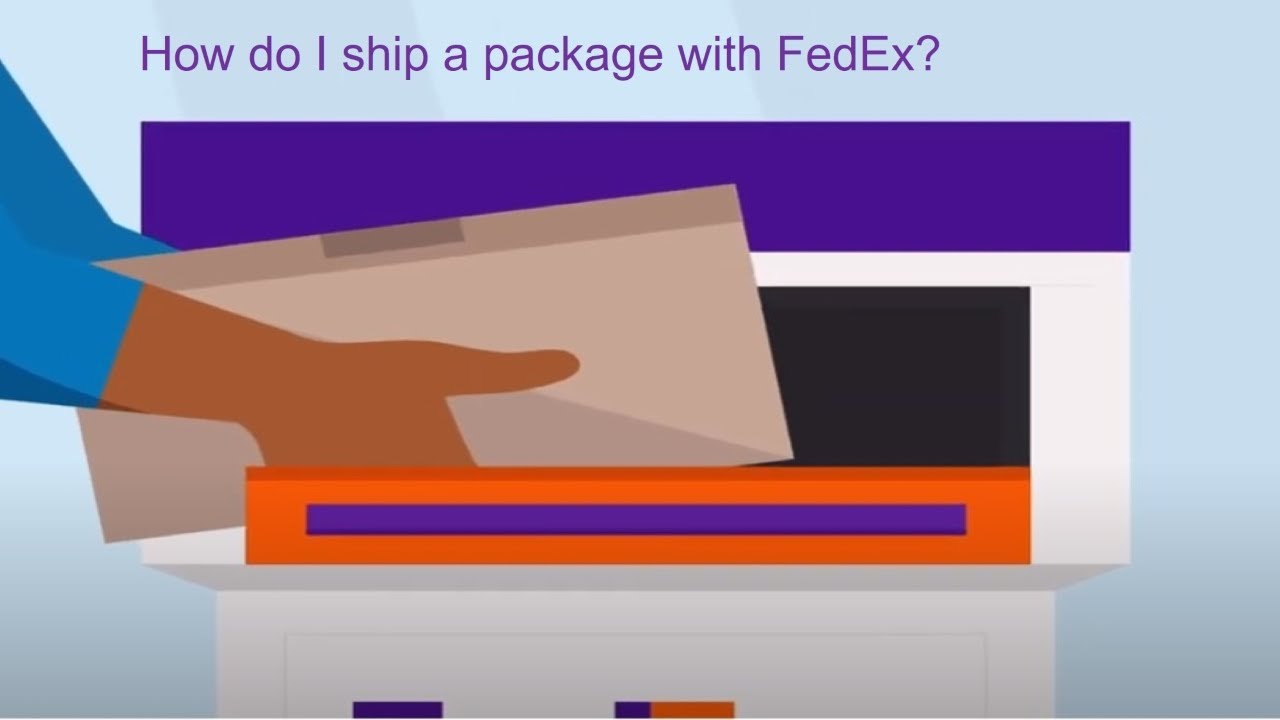 Shipping Label How to Create Print  Manage  FedEx