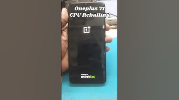 ONEPLUS 7T Stuck on Logo Problem Fix | CPU Rebolling