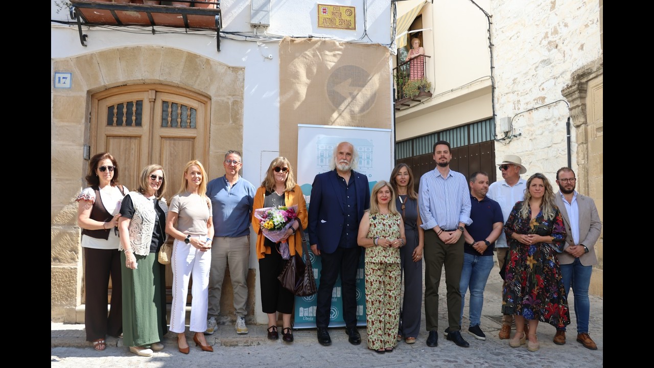 Eventos · Nombramiento de Calle Pintor Antonio Espadas en Úbeda