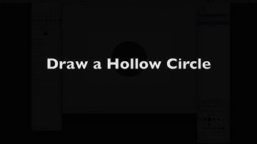 How to draw circles with Gimp