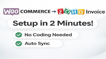 WooCommerce to Zoho Invoice Integration | Automate Invoices, Customers & Payments