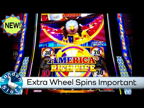 New⭐️America's Rich Life Luxury Nights Slot Machine Bonus