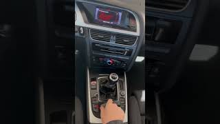 Audi A5 B8 2.0 TDI oil level check
