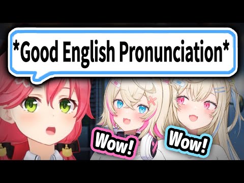 Miko's Surprisingly Good English Pronunciation Caught