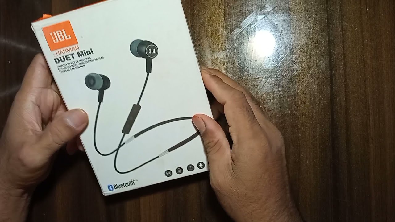 Unboxing JBL HARMAN DUET MINI Bluetooth HEADSET