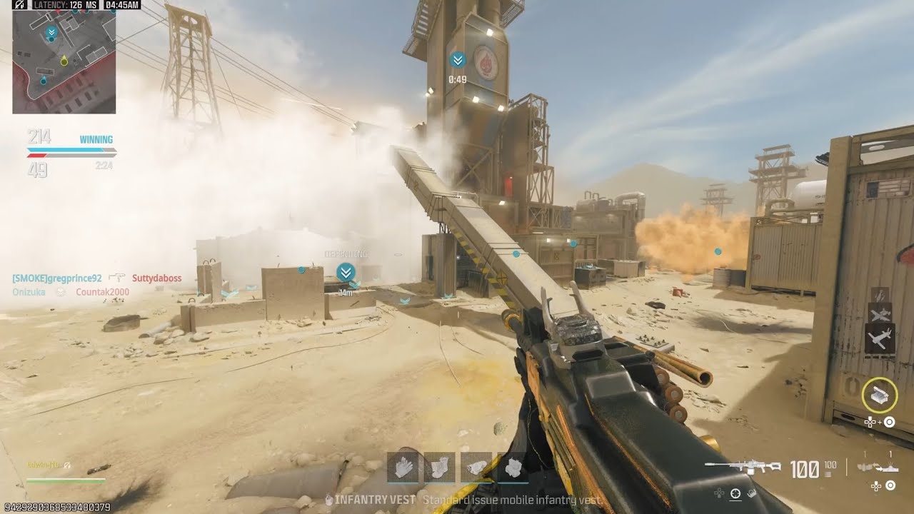 COD MW3 - PS5 GAMEPLAY - Controller gameplay - hard point - # ...