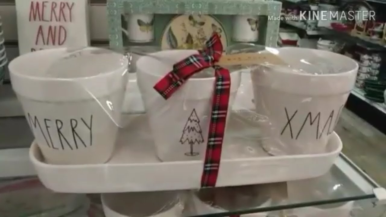 RAE DUNN HOLIDAY COLLECTION HOMEGOODS 11/7/19 YouTube