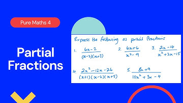 Partiële breuken (Edexcel IAL P4 2.1)