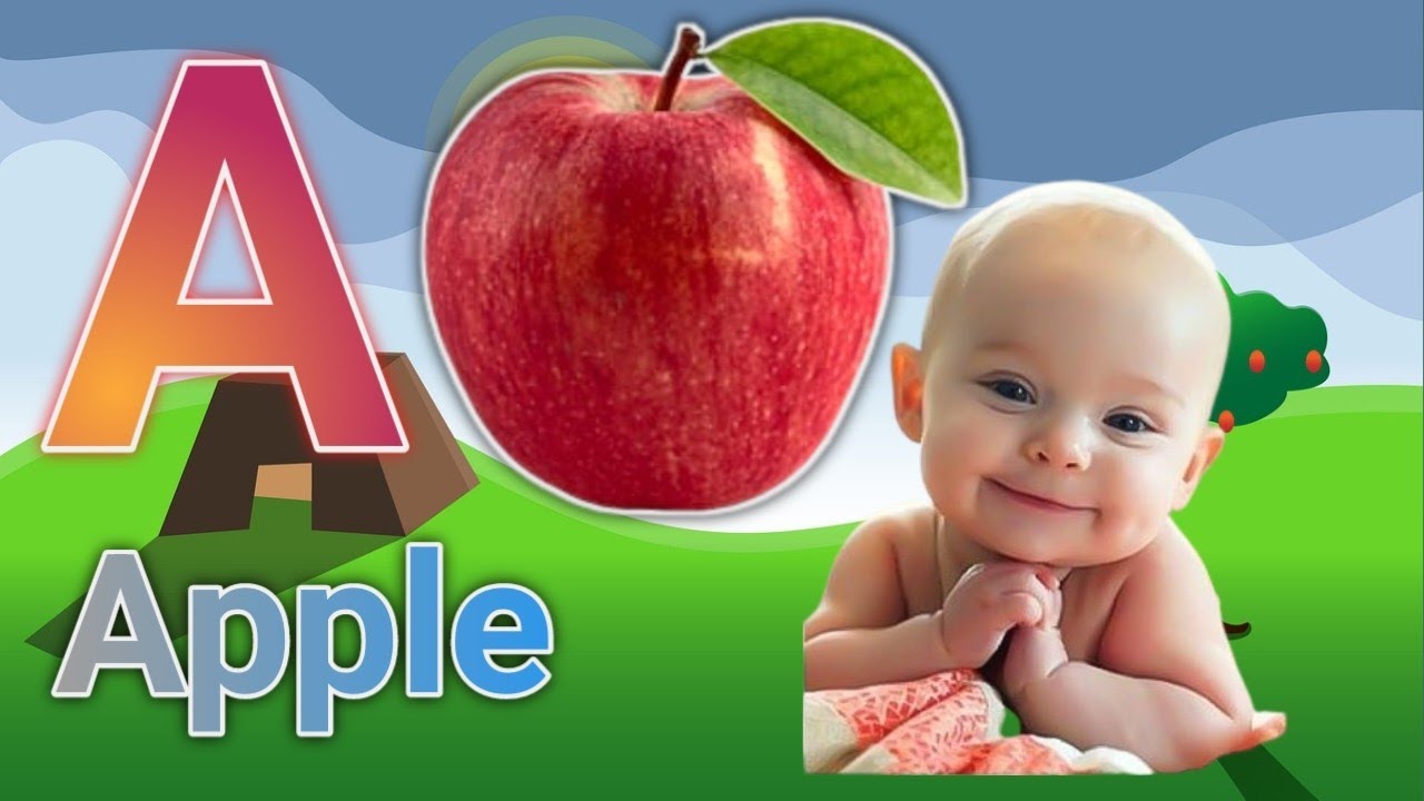 5. A for Apple | B for Ball | C for Cat | D for Dog | Phonics Song ...