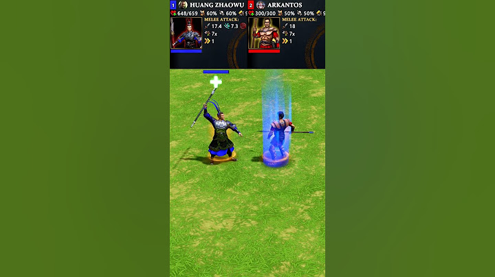 Huang Zhaowu vs Arkantos (Age of Mythology: Retold) #Shorts