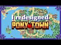 I redesigned the Pony Town map +I added lavenders, duh… *NOT CLICKBAIT*