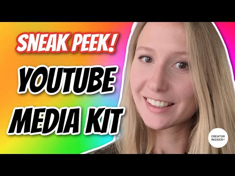Sneak Peek: Introducing Your YouTube Media Kit!