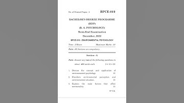 BPCE-019   DECEMBER-2022 QUESTION PAPER IGNOU