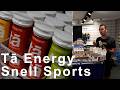 Soirée Test Snell Sports Chamonix Tā Energy trail course montagne course à pied