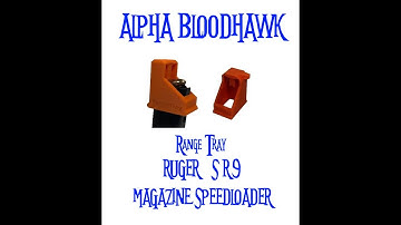 Taking a quick look at the RangeTray Ruger SR9 Magazine Speedloader