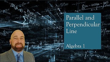 Algebra 1 Lesson 3.6 Parallel and Perpendicular Lines