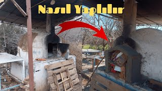 Yeni video !.. | Pizza Fırnı kapı tarafını uzatma işlemi  | (ısı taşı) [duvar nasıl örülür] Resimi