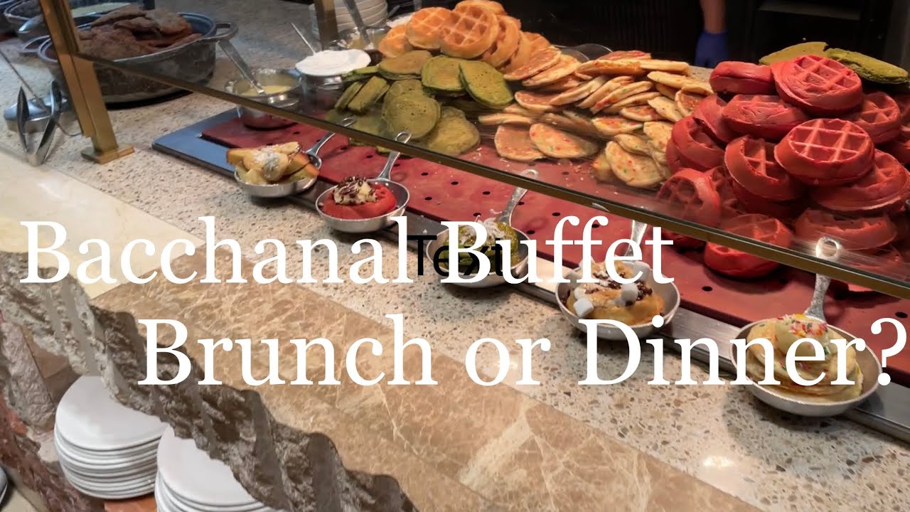 Bacchanal Buffet Which is better? Brunch or Dinner??? 🤔 YouTube