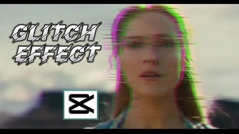 How to make glitch effect on cupcut||Capcut tutorial