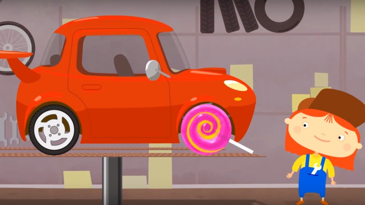 Doctora McWheelie. Coche deportivo. Dibujos animados de coches para niños  en español. - YouTube