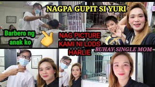 Buhay Single Mom,,Nagpa Gupit Si Yuri Ng Buhok
