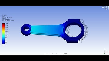 Static structural analysis on connection rod using WelSim