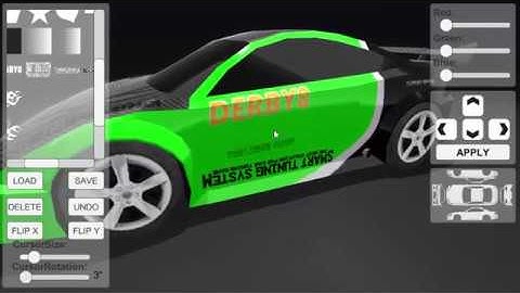 Decals System in Smart Tuning System - Unity Asset! WIP 3