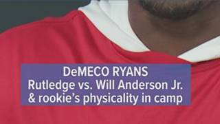 Keylan Rutledge messed with Will Anderson Jr. during practice. Heres how DeMeco sees it