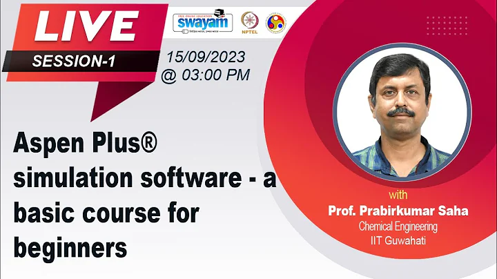 Aspen Plus® Simulation Software - A Basic Course For Beginners