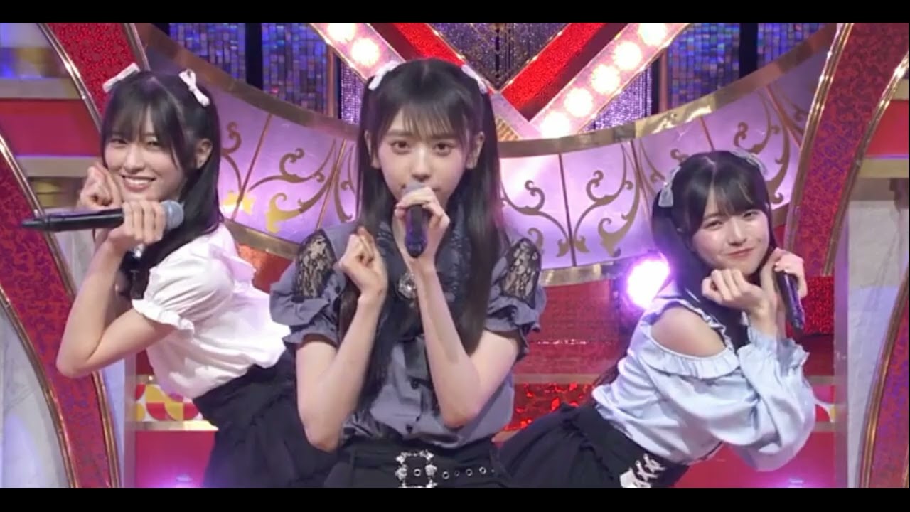 大越ひなの・瀬戸口心月・矢田萌華「可愛くてごめん」＠乃木坂スター