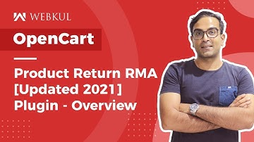 OpenCart Product Return RMA[Updated] Plugin - Overview