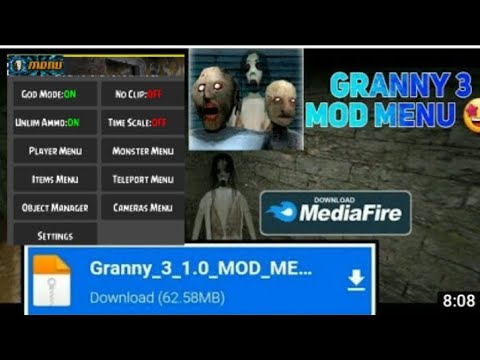 HOW TO DOWNLOAD GRANNY 3 Outwitt mod menu 