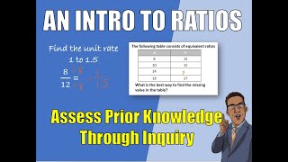Intro to Ratios-Assess prior knowledge through inquiry (Conceptest)
