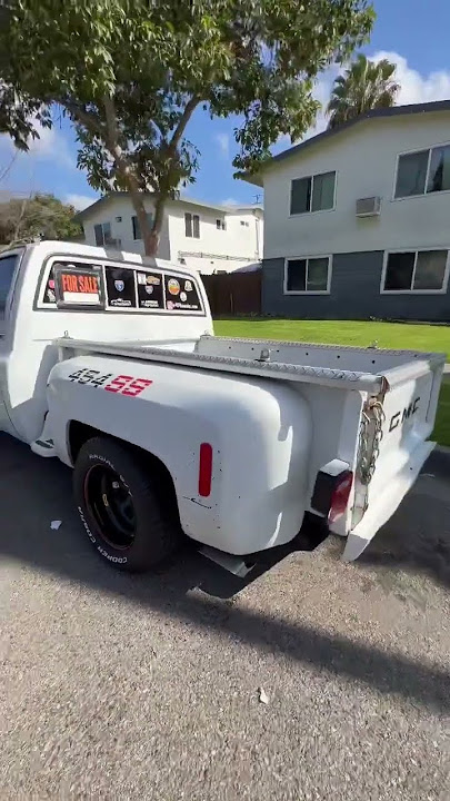 454 big block #beatifulday #454  #454bigblock  #454ss #gmc  #gmcsierra #white444 #white