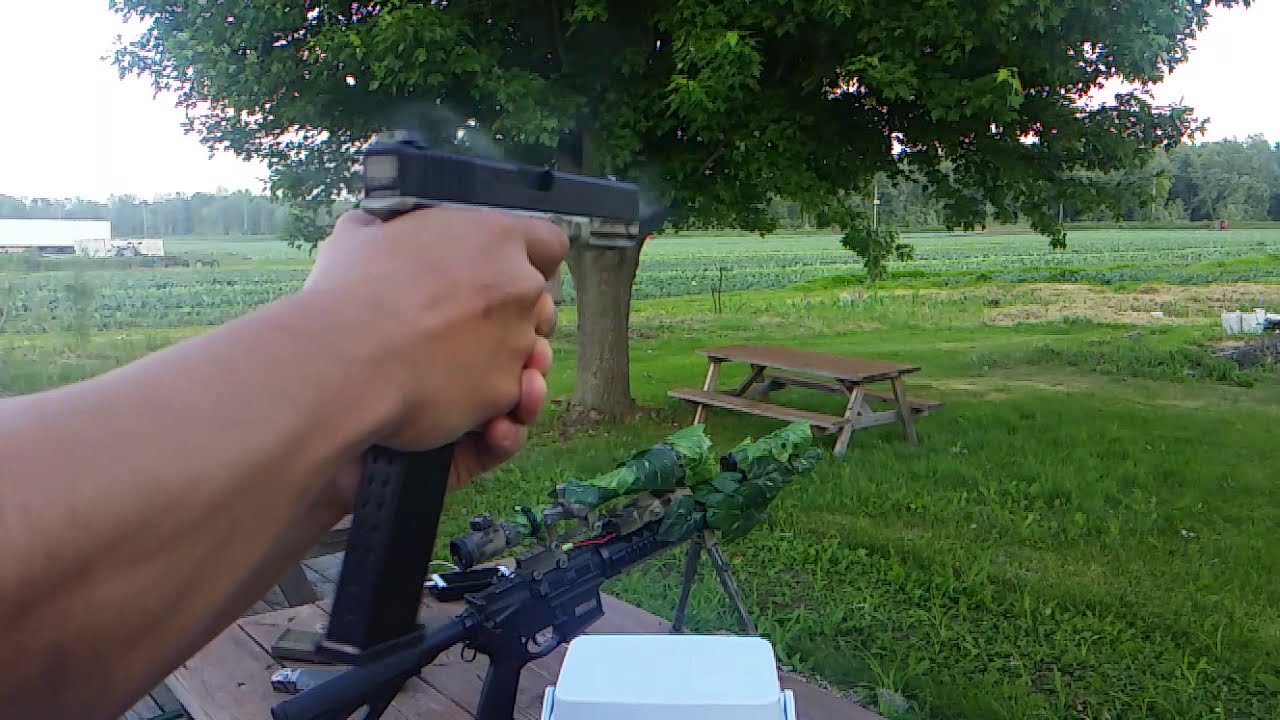 Tm g18c 50rds full auto Slo Mo