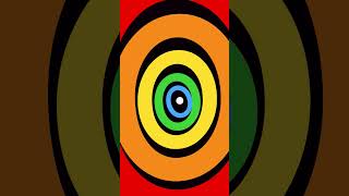 Circle Colorfull but blur your eye then you see different color #colors