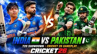 🔥 INDIA vs PAKISTAN T20 BATTLE! 😱 CRAZIEST FINISH EVER | Cricket 26 gameplay |#cricket26  screenshot 1